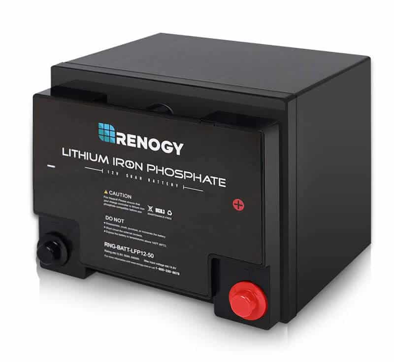 Renogy Lithium-Iron Phosphate Battery - 50 Ah