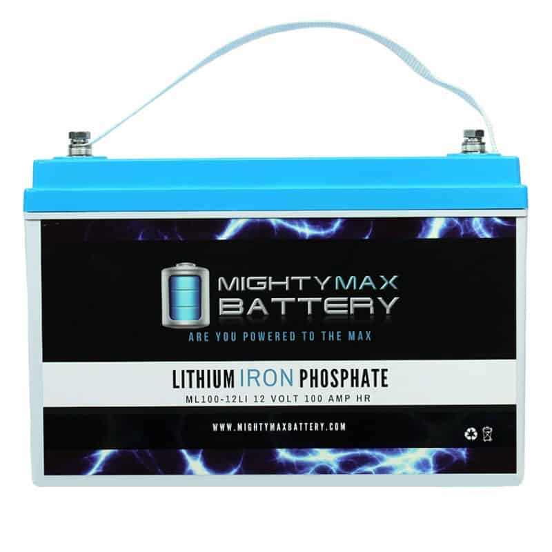 Mighty Max  Lithium-Iron Phosphate Battery - 100 Ah