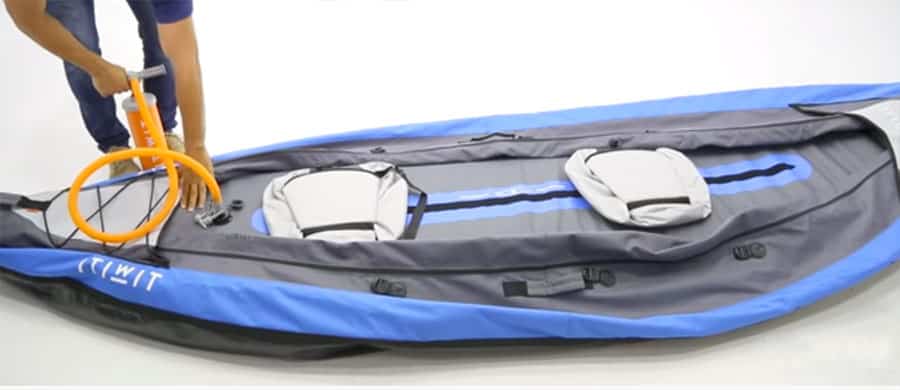 How To Inflate Kayak Steps 2