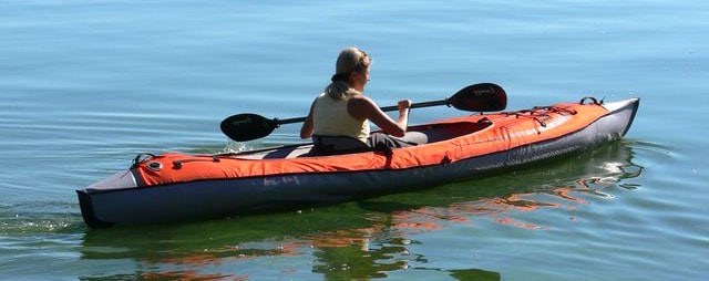 Tandem Kayak Solo Paddler