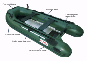 Aleko 10 5 Fishing Inflatable Boat