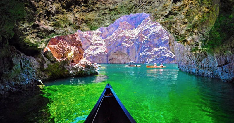Emerald Cave Arizona Kayaking