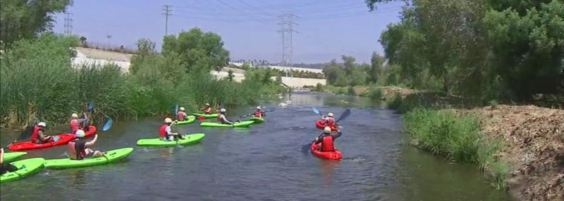 La River Kayaking Southern California