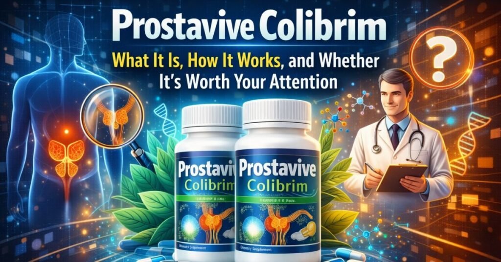 Prostavive Colibrim: What It Is, How It Works, and Whether It’s Worth Your Attention