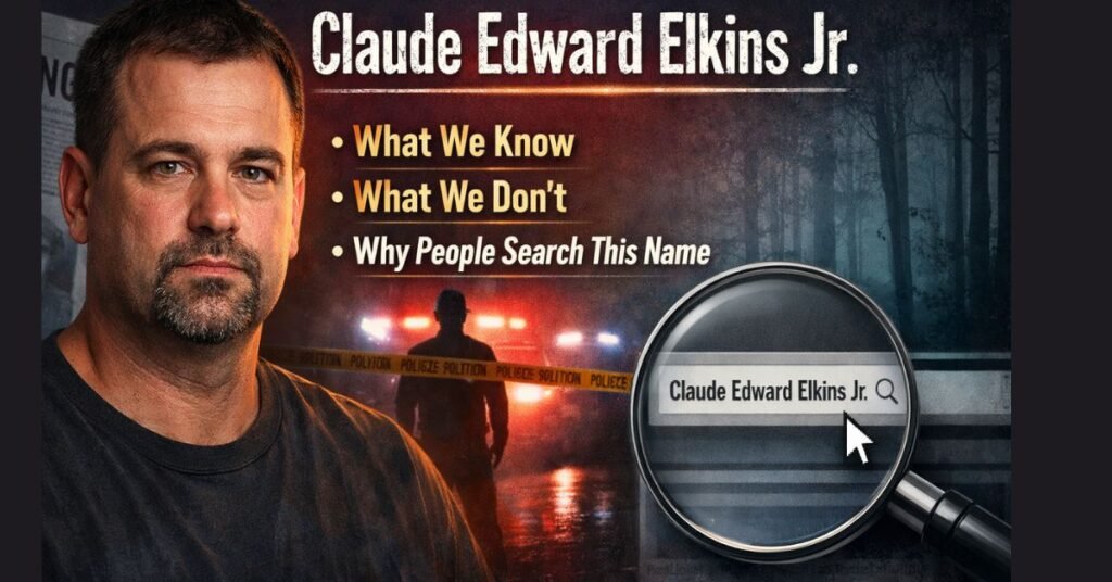 Claude Edward Elkins Jr: What We Know, What We Don’t, and Why People Search This Name