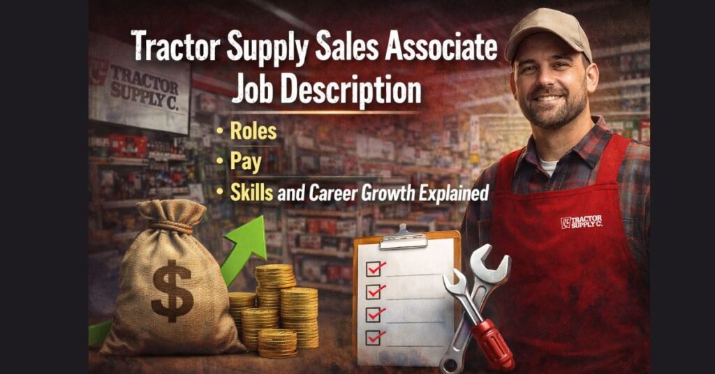 Tractor Supply Sales Associate Job Description: Roles, Pay, Skills, and Career Growth Explained
